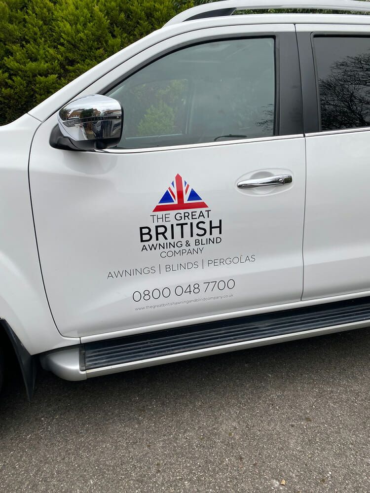 Look out for our new fleet of vehicles | Awnings | Blinds | Pergolas