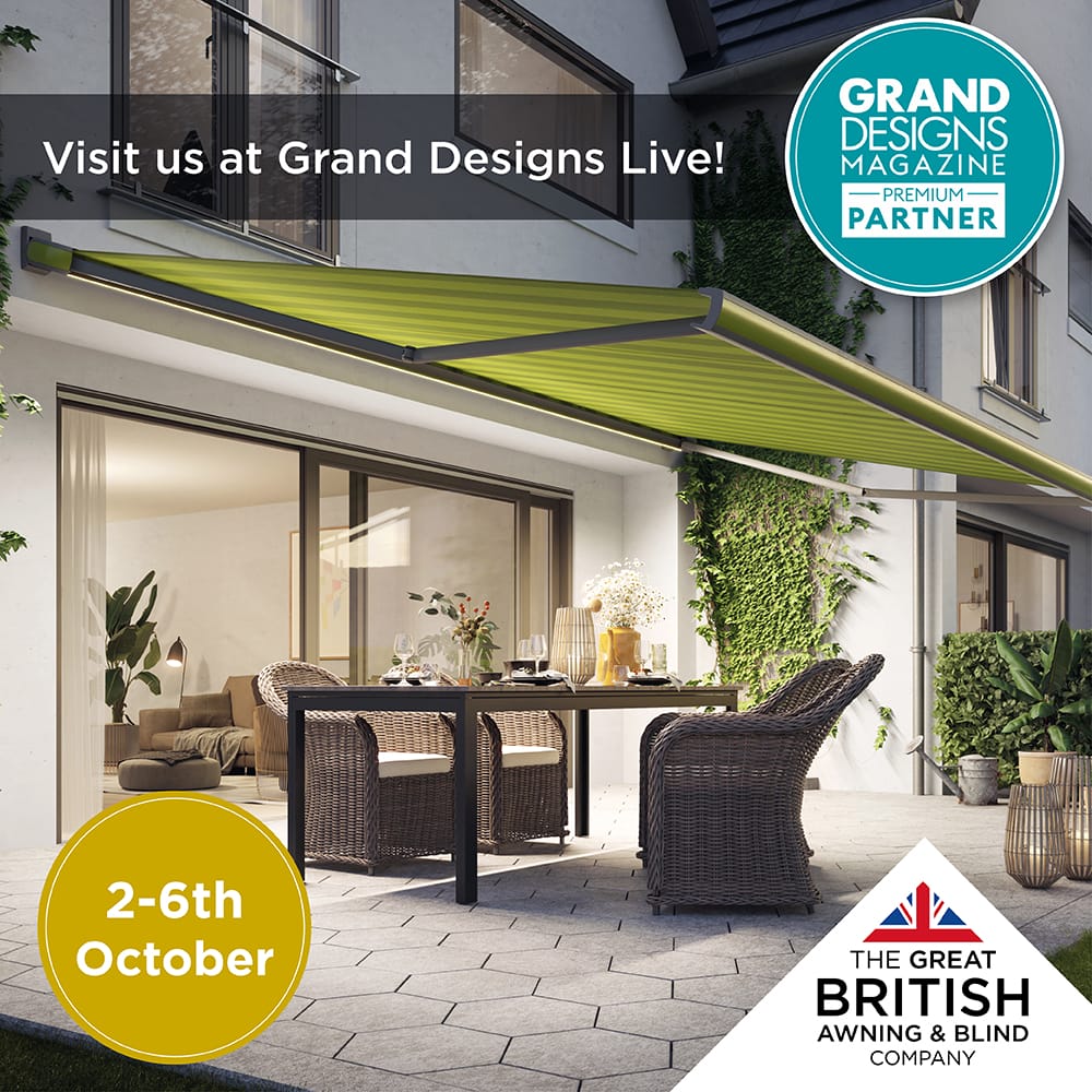 Great British Awnings Grand Designs