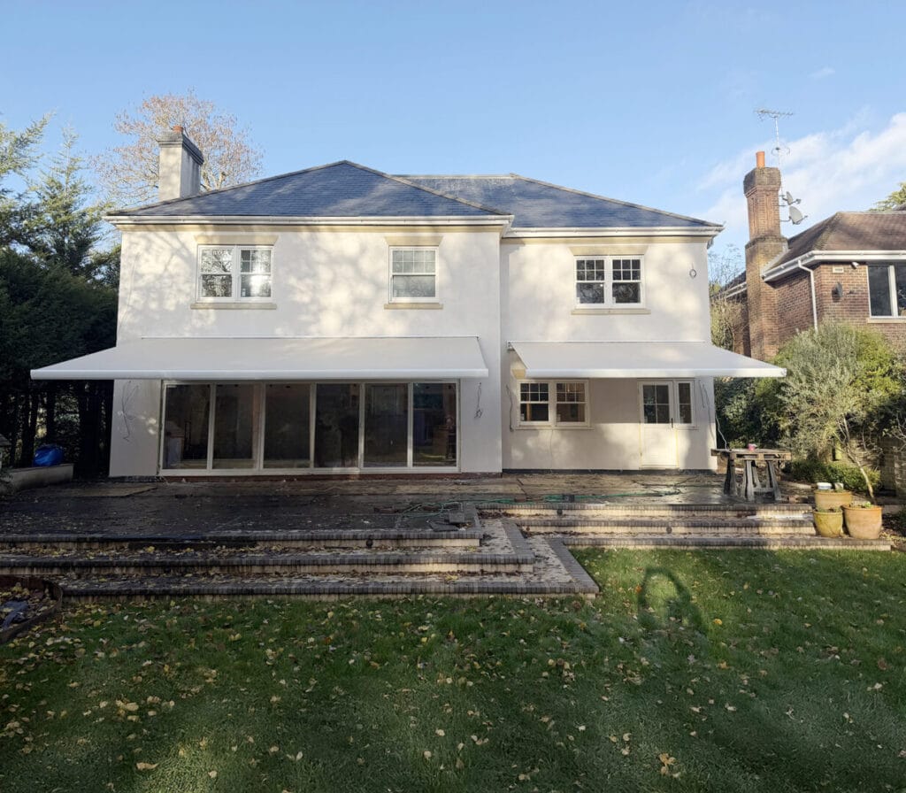 Duel Awning Installation