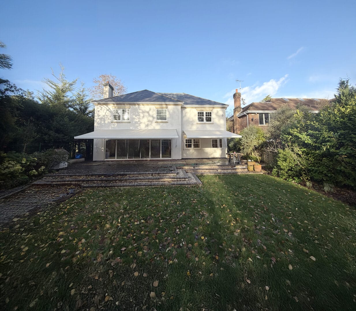 Duel Awning Installation