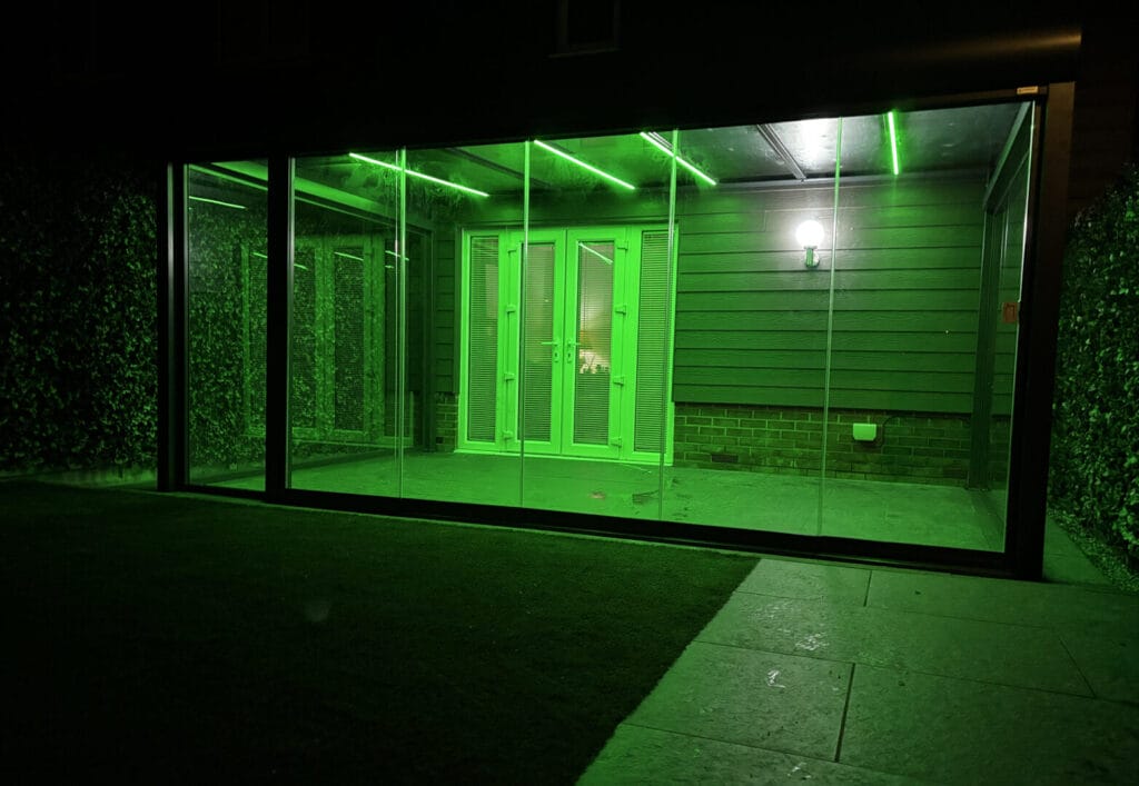 Glass Room Installation